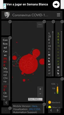 NovelCoronavirus android App screenshot 1